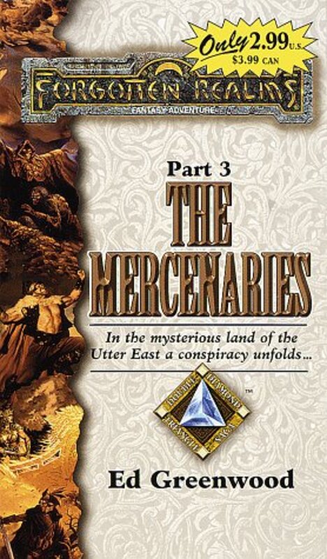 Book cover for "The Mercenaries" by Ed Greenwood