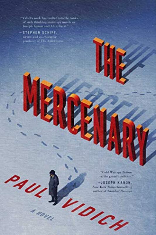 Book cover for "The Mercenary" by Paul Vidich