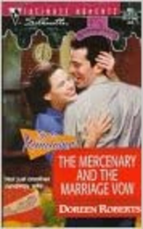 Book cover for "The Mercenary and the Marriage Vow" by Kate Kingsbury