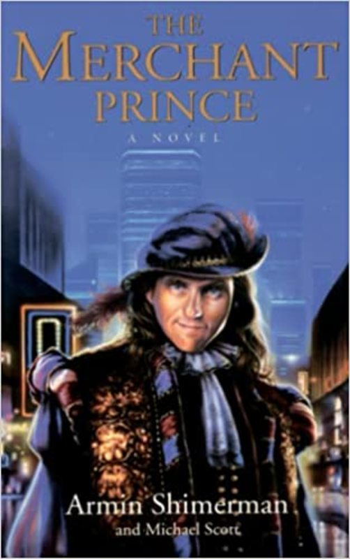Book cover for "The Merchant Prince" by Michael Scott