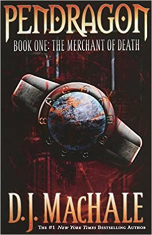 Book cover for "The Merchant of Death" by DJ MacHale