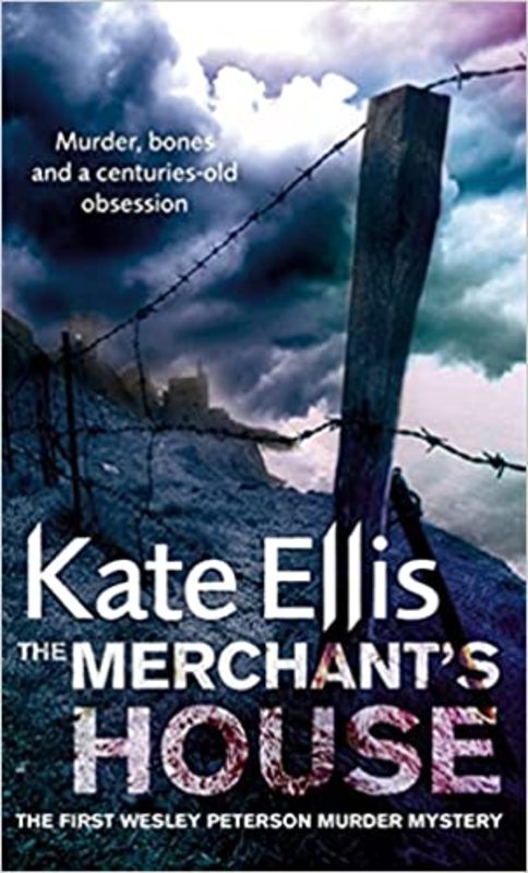 Book cover for "The Merchant's House" by Kate Ellis