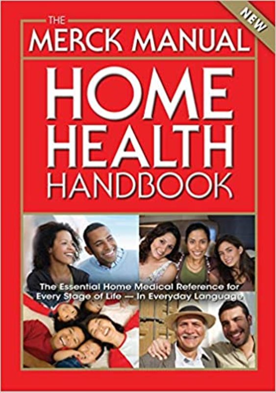 Book cover for "The Merck Manual Home Health Handbook" by Robert Porter