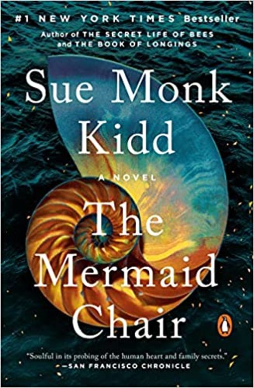 Book cover for "The Mermaid Chair" by Sue Monk Kidd