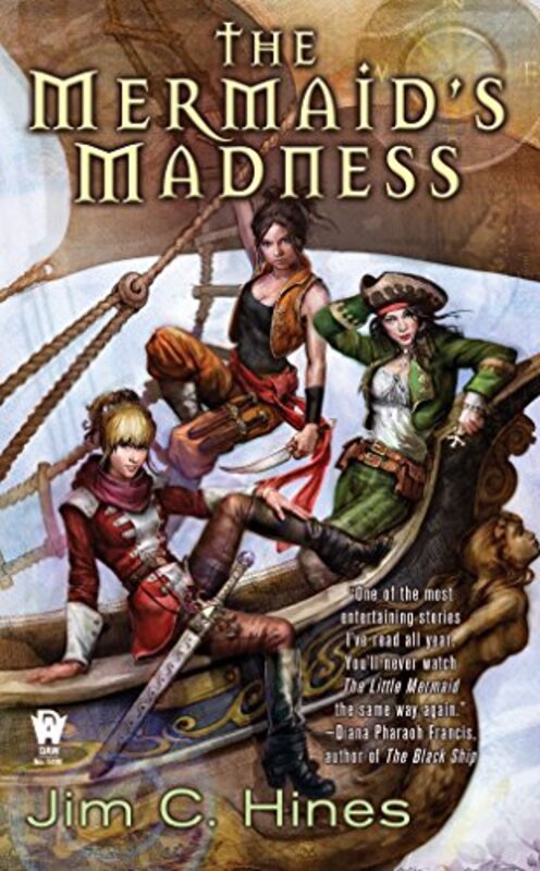 Book cover for "The Mermaid's Madness" by Jim C Hines