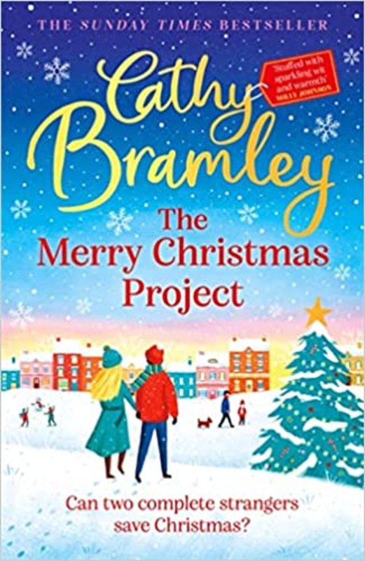 Book cover for "The Merry Christmas Project" by Cathy Bramley