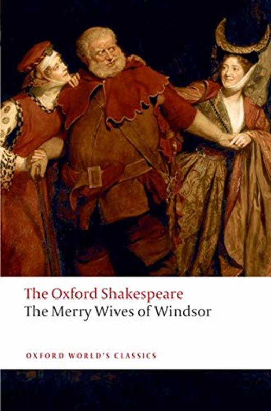 Book cover for "The Merry Wives of Windsor" by William Shakespeare