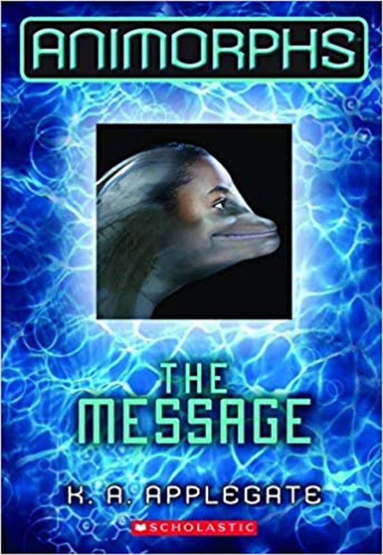 Book cover for "The Message" by Katherine KA Applegate