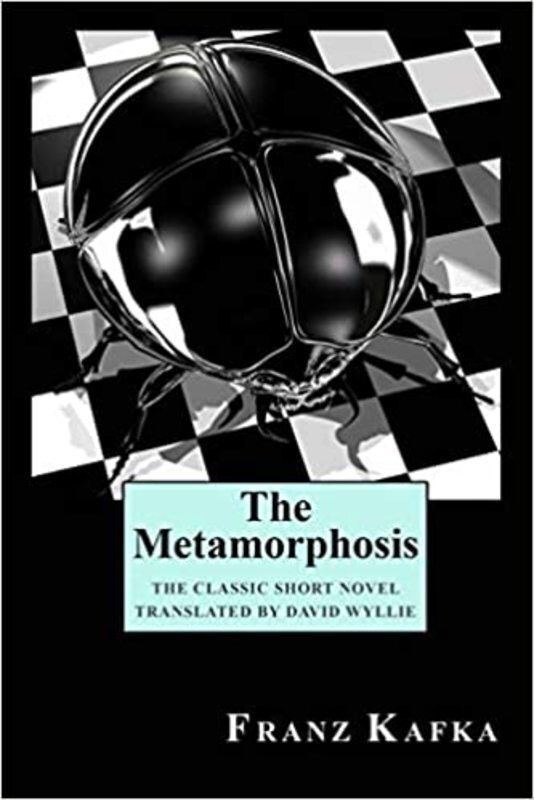Book cover for "The Metamorphosis" by Franz Kafka