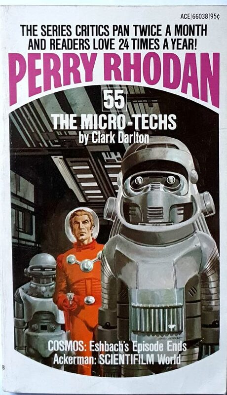 Book cover for "The Micro-Techs" by Kurt Brand
