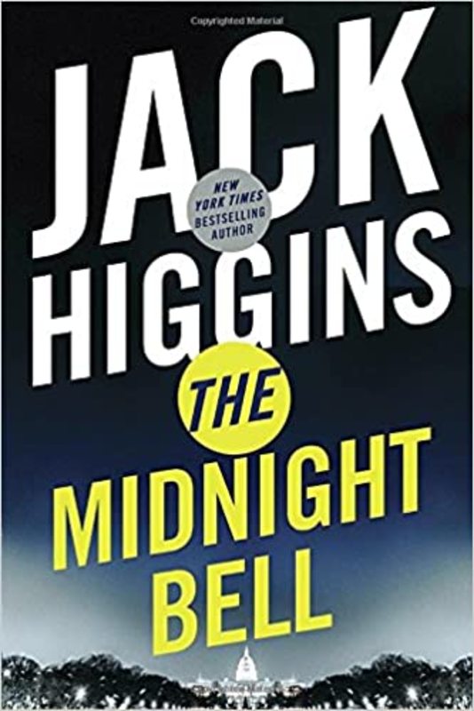 Book cover for "The Midnight Bell" by Jack Higgins