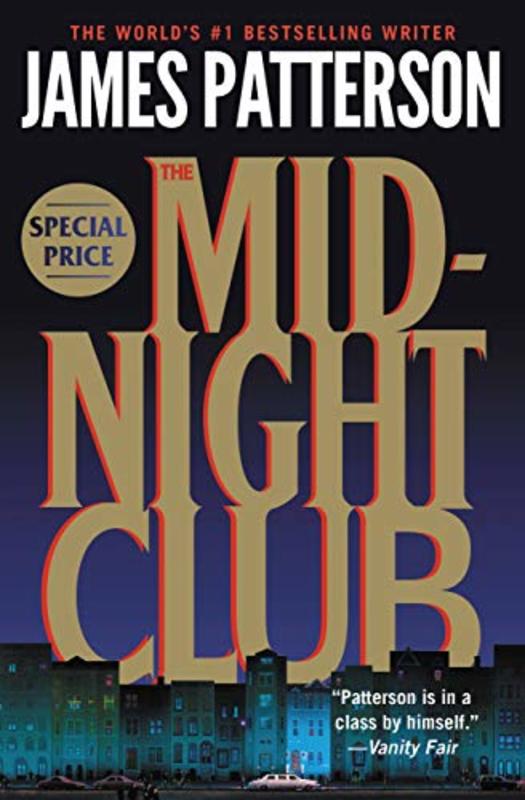 Book cover for "The Midnight Club" by James Patterson