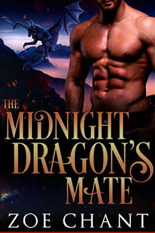 Book cover for "The Midnight Dragon's Mate" by Zoe Chant