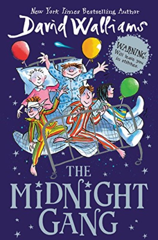 Book cover for "The Midnight Gang" by David Walliams
