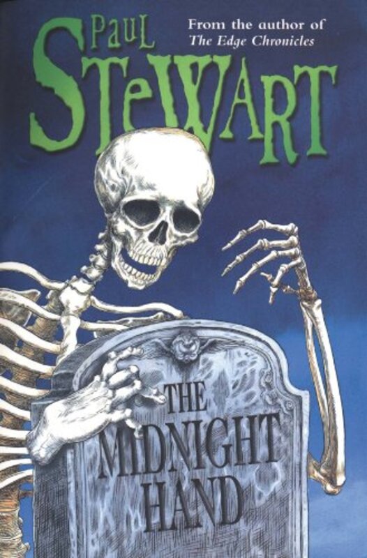 Book cover for "The Midnight Hand" by Paul Stewart