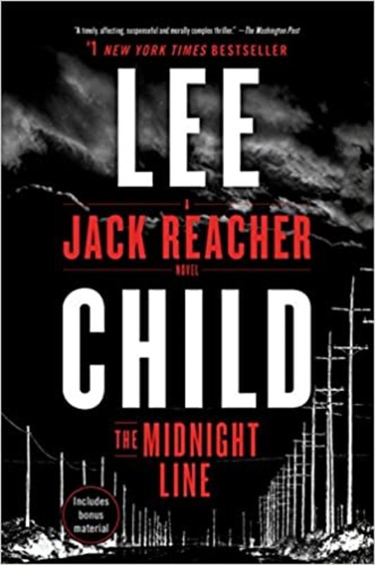 Book cover for "The Midnight Line" by Lee Child