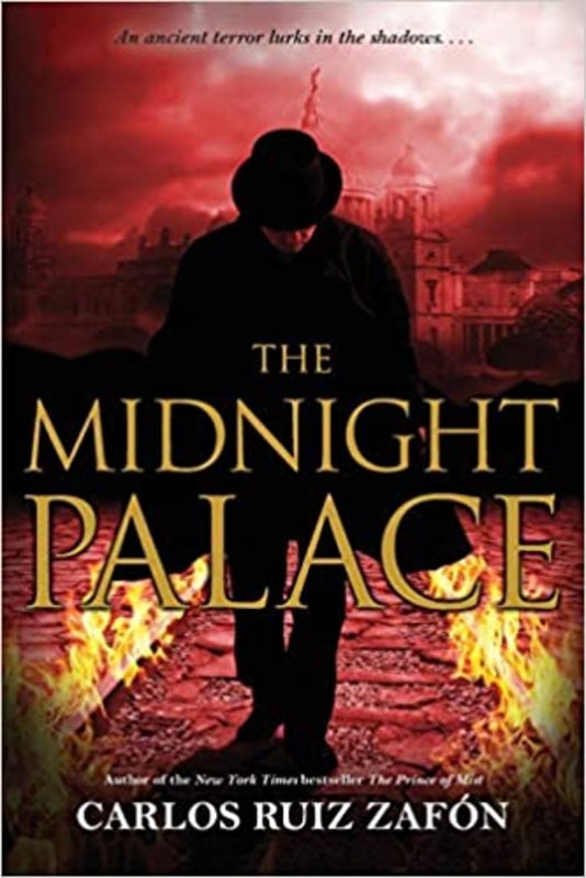 Book cover for "The Midnight Palace" by Carlos Ruiz Zafon