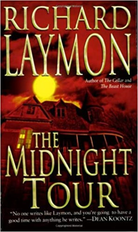 Book cover for "The Midnight Tour" by Richard Laymon
