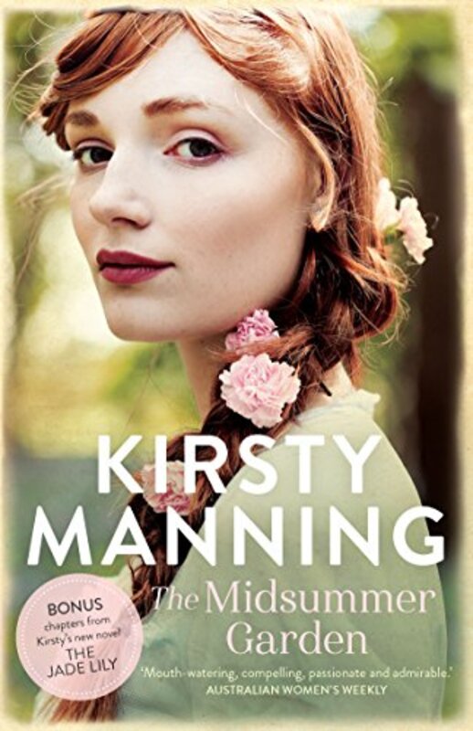 Book cover for "The Midsummer Garden" by Kirsty Manning