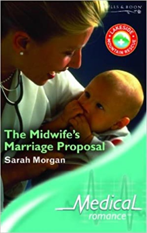 Book cover for "The Midwife's Marriage Proposal" by Sarah Morgan