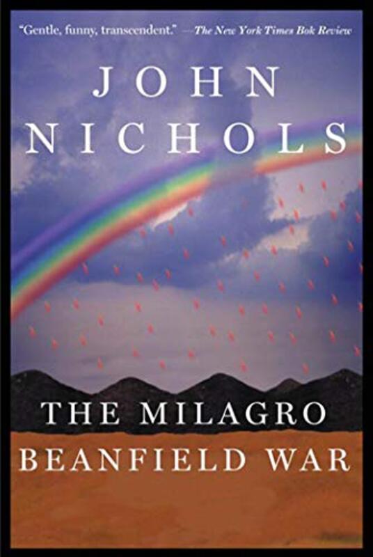 Book cover for "The Milagro Beanfield War" by John Nichols