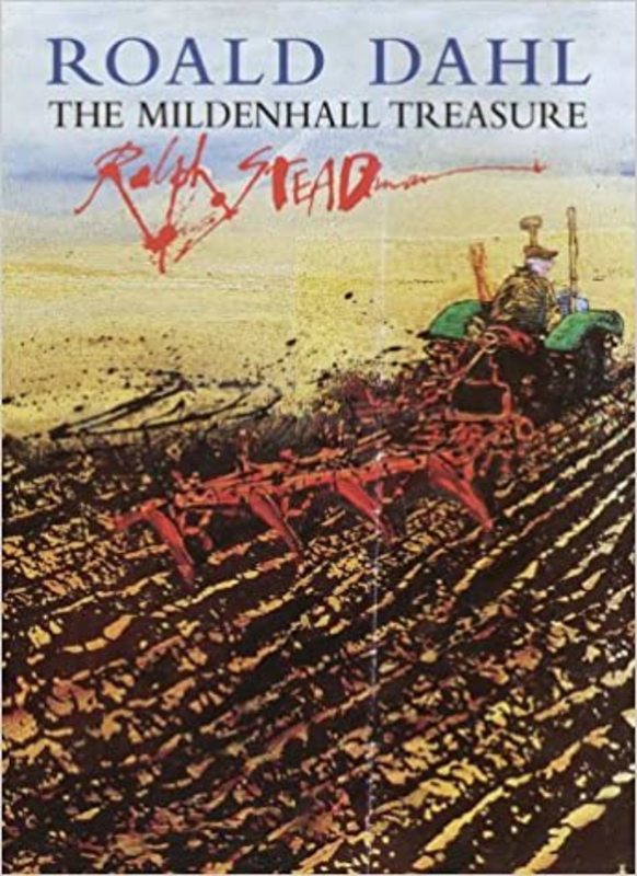 Book cover for "The Mildenhall Treasure" by Roald Dahl