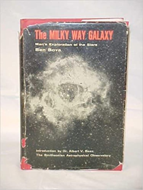 Book cover for "The Milky Way Galaxy" by Ben Bova