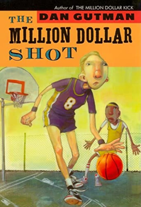 Book cover for "The Million Dollar Shot" by Dan Gutman