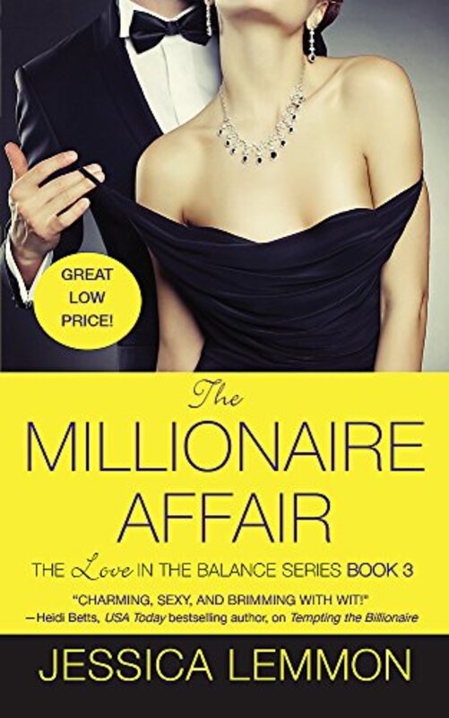Book cover for "The Millionaire Affair" by Jessica Lemmon