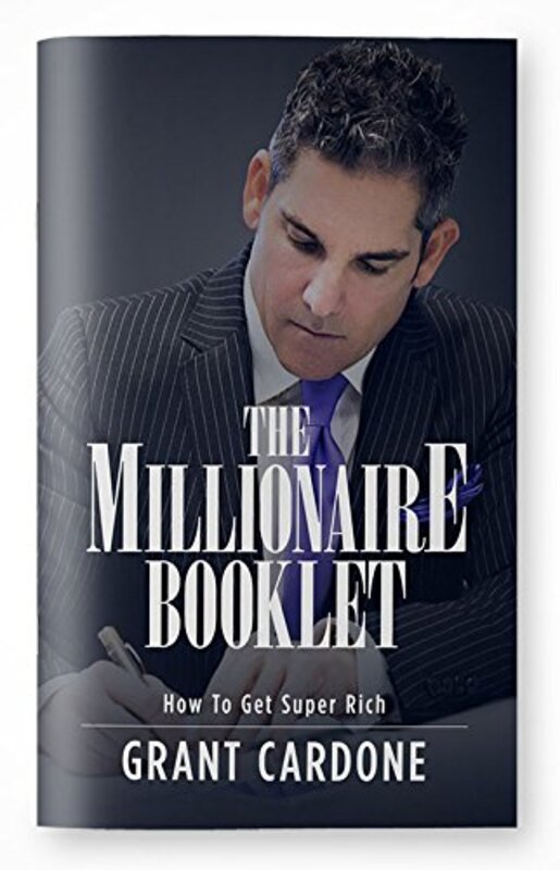Book cover for "The Millionaire Booklet"