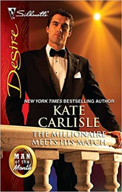 Book cover for "The Millionaire Meets His Match" by Kate Carlisle