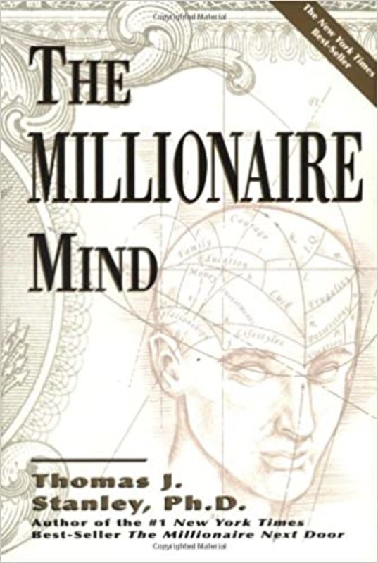 Book cover for "The Millionaire Mind" by Thomas J. Stanley