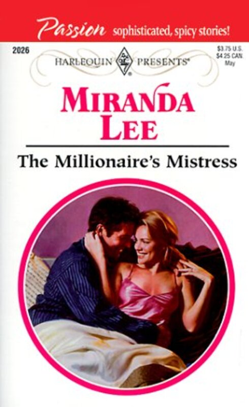 Book cover for "The Millionaire's Mistress" by Miranda Lee