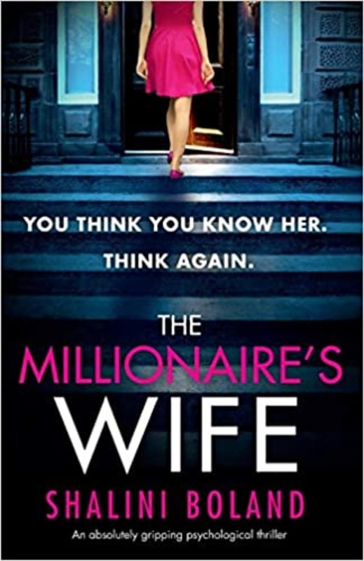Book cover for "The Millionaire's Wife" by Shalini Boland