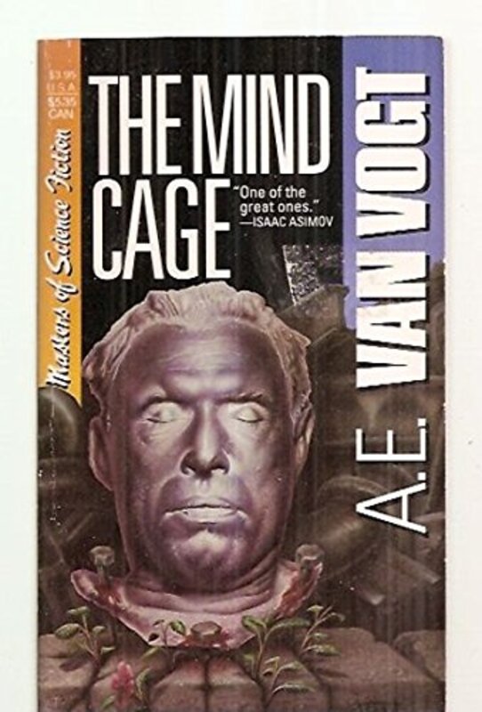Book cover for "The Mind Cage" by AE van Vogt