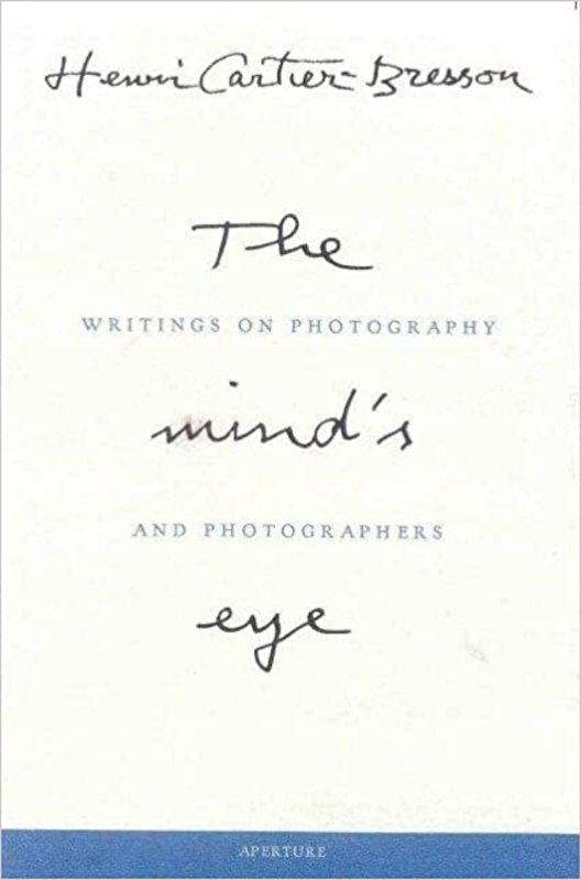 Book cover for "The Mind's Eye" by Henri Cartier-Bresson