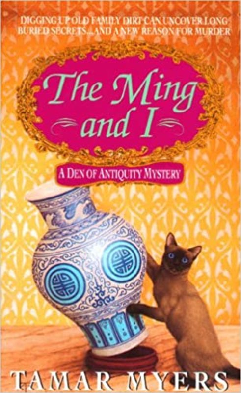 Book cover for "The Ming and I" by Tamar Myers