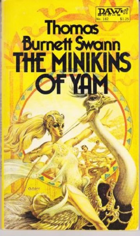 Book cover for "The Minikins of Yam" by Thomas Burnett Swann