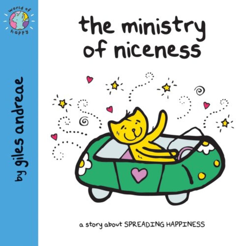 Book cover for "The Ministry of Niceness" by Giles Andreae