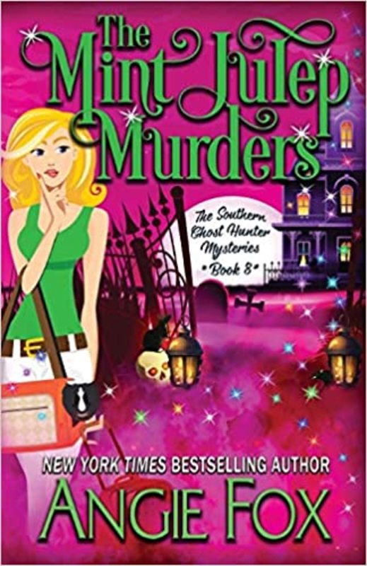 Book cover for "The Mint Julep Murders" by Angie Fox