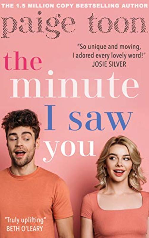 Book cover for "The Minute I Saw You" by Paige Toon