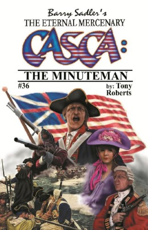 Book cover for "The Minuteman" by Tony Roberts