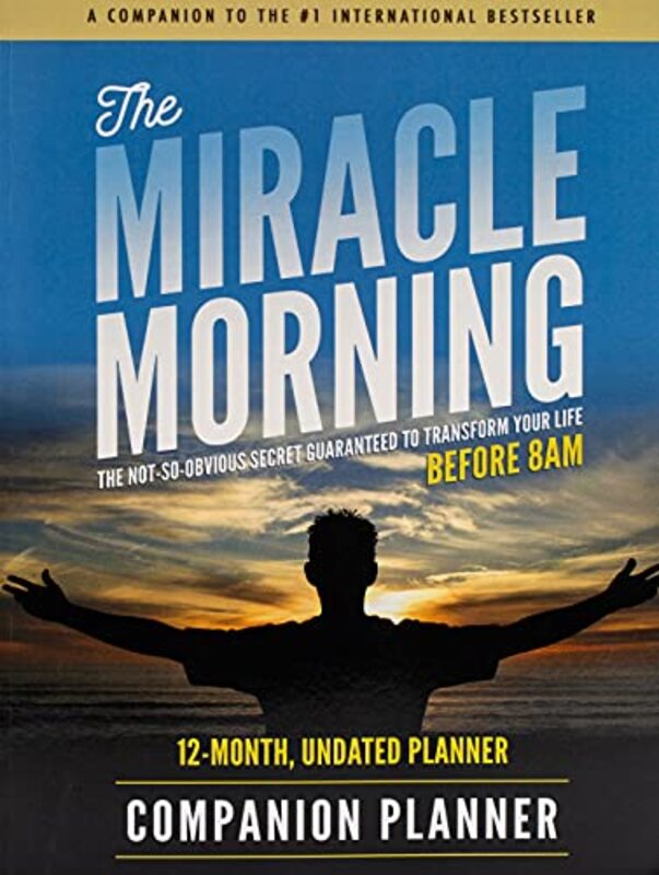 Book cover for "The Miracle Morning Companion Planner"