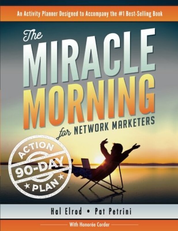 Book cover for "The Miracle Morning for Network Marketers 90-Day Action Planner"