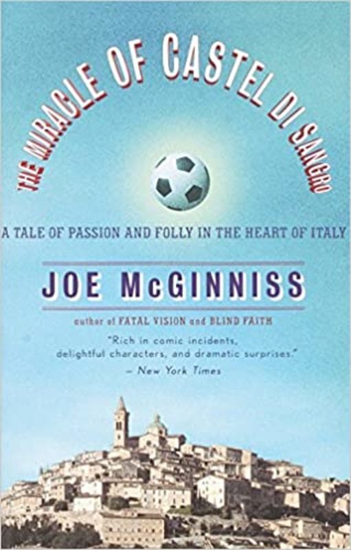 Book cover for "The Miracle of Castel di Sangro" by Joe McGinniss