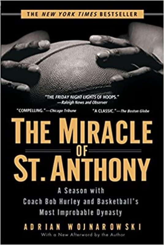 Book cover for "The Miracle of St. Anthony" by Adrian Wojnarowski