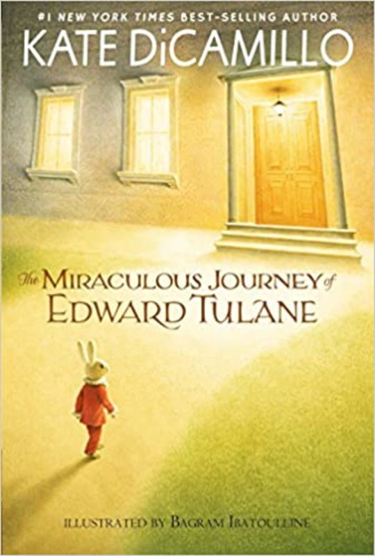 Book cover for "The Miraculous Journey of Edward Tulane" by Kate DiCamillo