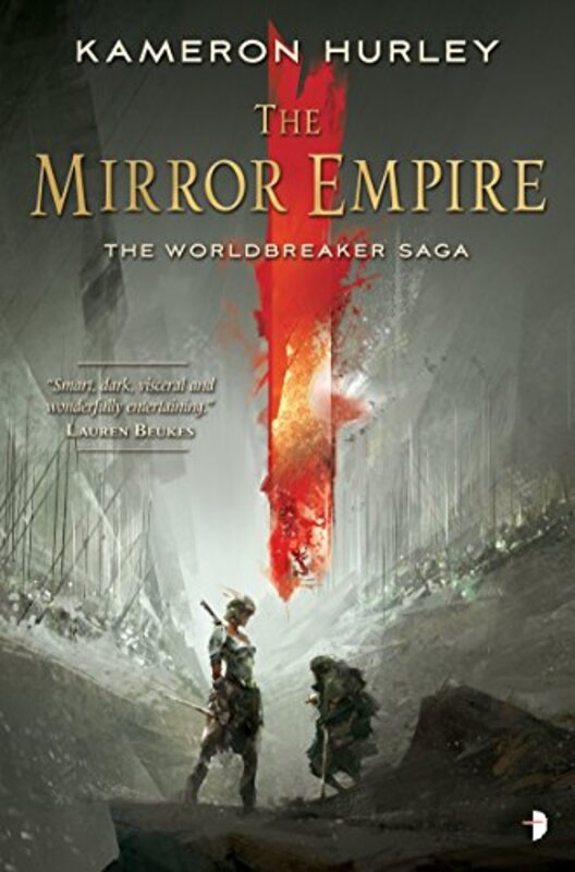 Book cover for "The Mirror Empire" by Kameron Hurley