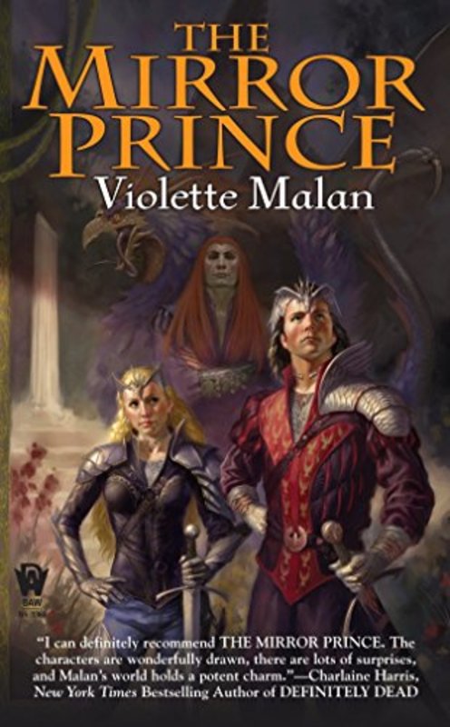 Book cover for "The Mirror Prince" by Violette Malan