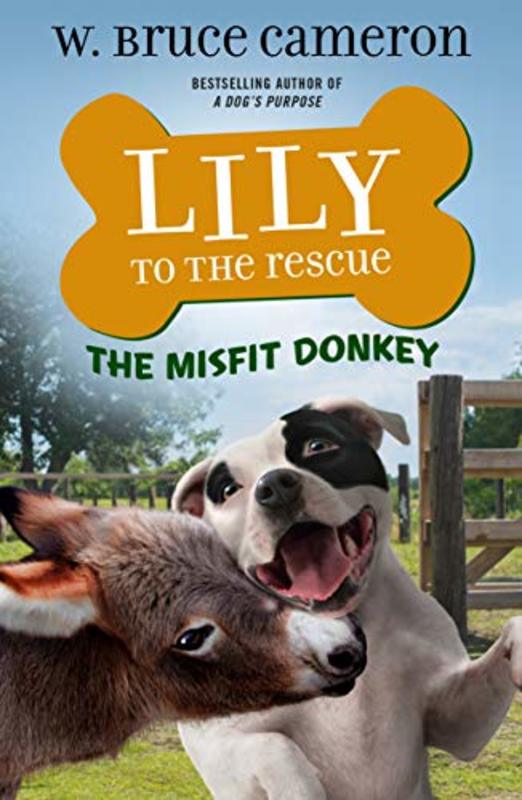 Book cover for "The Misfit Donkey" by W Bruce Cameron